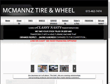 Tablet Screenshot of mcmannz.com